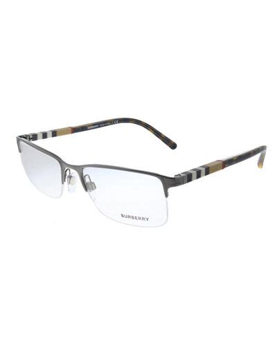 burberry glasses semi rimless|burberry eyeglasses frames.